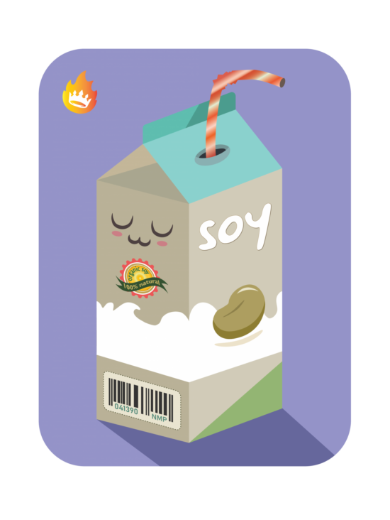 Adobe Illustrator Soy Milk