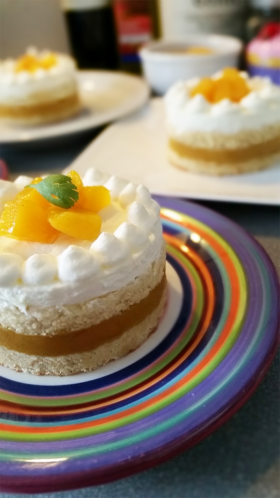 mini mango cake